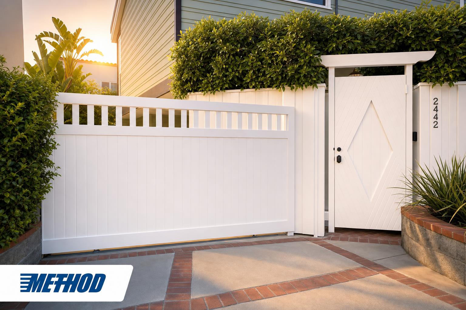 3rd St Santa Monica completed gate and fence project