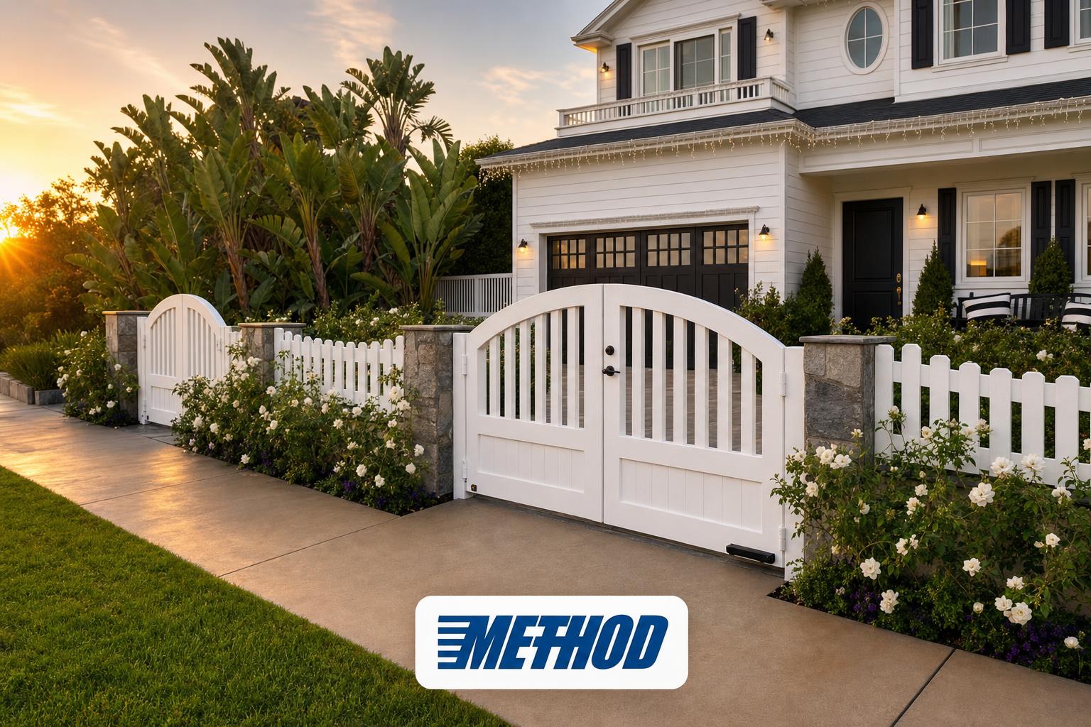 El Medio completed gate and fence project