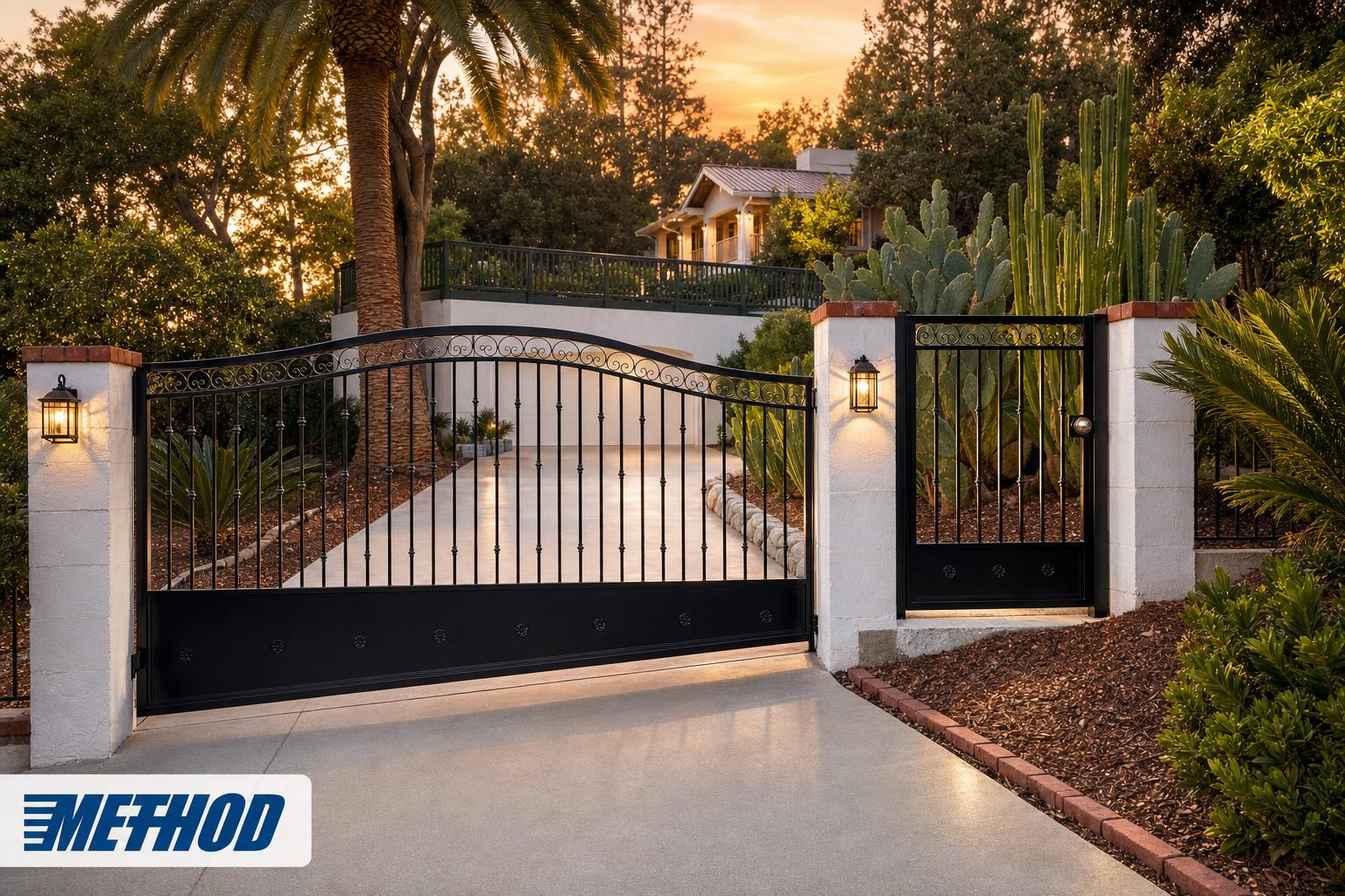 el nido completed gate and fence project
