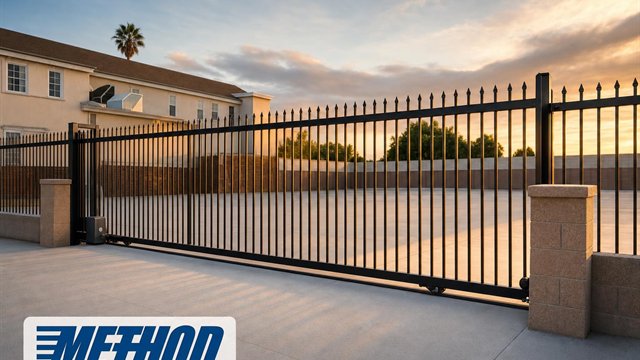 12025 Industrial Ave gate and fence project