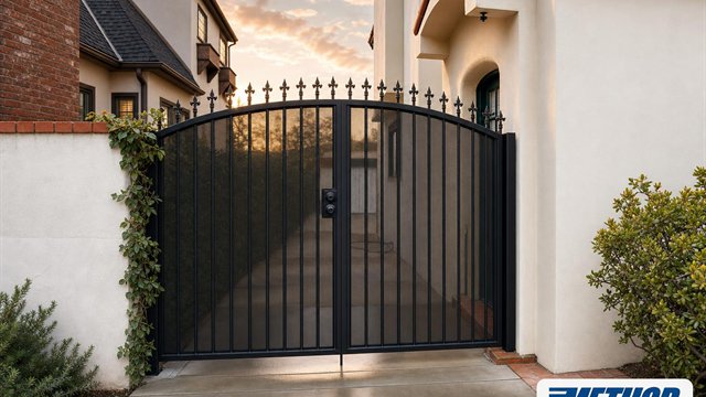 390 S Grand Oaks Ave gate and fence project
