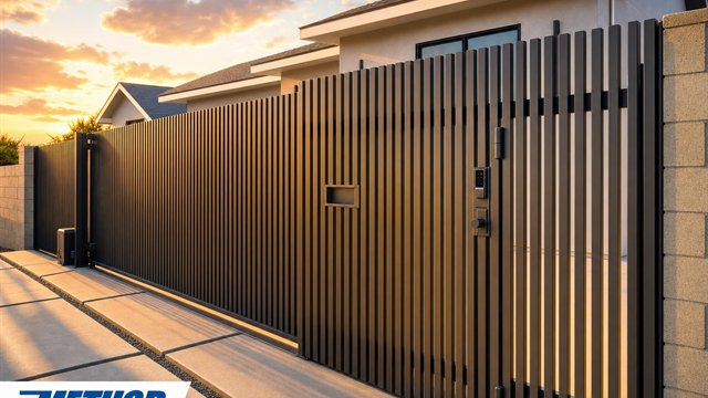 archwood st gate and fence project