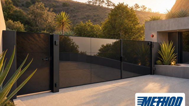 glass gate gate and fence project